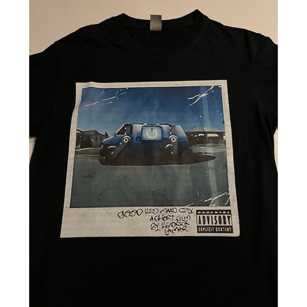 RARE Kendrick Lamar Good Kid Mad m.A.A.d City 2012 Album T-Shirt M Rap Music